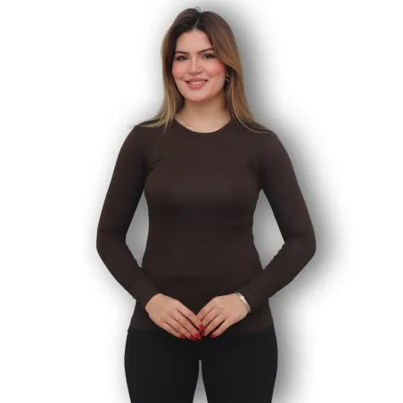 Pull Col Rond Cotton Lycra - B2FWEAR