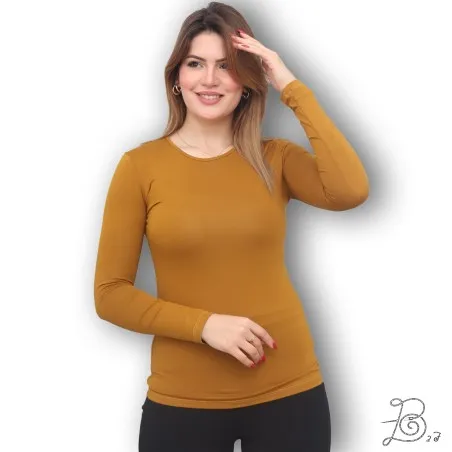 Pull Col Rond Cotton Lycra - B2FWEAR