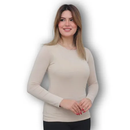 Pull Col Rond Cotton Lycra - B2FWEAR