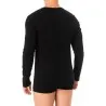 Pack 2 Pulls Manche Longue Coton Noir Col V - B2FWEAR