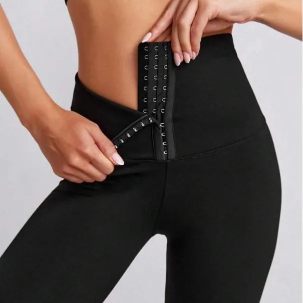 Legging avec Corset Noir - B2FWEAR