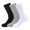 Pack de 6 chaussettes Noir & Blanc & Gris Coton - B2FWEAR
