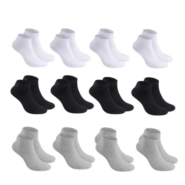 Pack de 12 chaussettes Demi coton - B2FWEAR