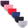 Pack de 6 Slips pour Femme - Mi haute - Coton - B2FWEAR