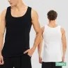 Lot 6 Débardeurs Pour Homme en Noir Gris et Blanc - B2FWEAR