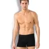Lot de 4 Boxers Homme Coton Stretch Vert Noir Bleu Rouge - B2FWEAR