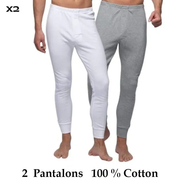Pack de 2 Pantalons Sous-vêtement pour Homme - B2FWEAR