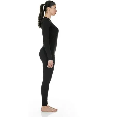 Ensemble sous-vêtement Cotton Thermique pour Femme Noir - B2FWEAR