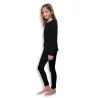 Ensemble de sous-vêtements Thermiques Noir Pour Fille - B2FWEAR