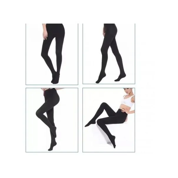 Collant Opaque pour Femme Noir - B2FWEAR