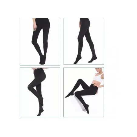 Collant Opaque pour Femme Noir - B2FWEAR