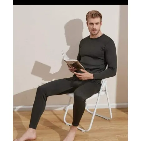 Ensemble Sous Vêtement Cotton Thermique T-Shirt et Pantalon - B2FWEAR
