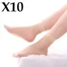 Lot de10 paires de chaussettes voile Transparent - B2FWEAR