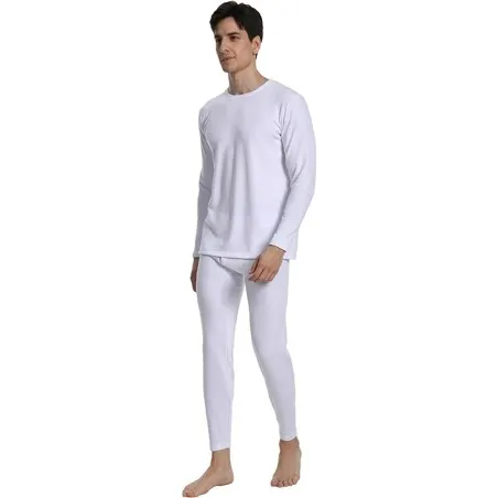 Ensemble Sous Vêtement Cotton Thermique T-Shirt et Pantalon - B2FWEAR