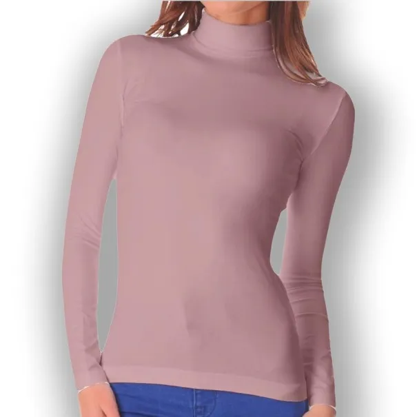 Pull femme col Roulé -Coton - B2FWEAR