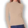 Pull femme col Roulé -Coton - B2FWEAR