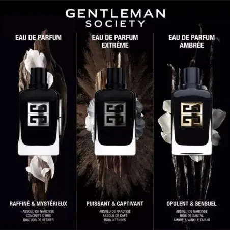 Eau de Parfum Homme GIVANA  GENTLEMAN SOCIETY AMBREE - 
