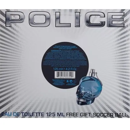 Eau de Toilette Homme POLICE  POLICE TO BE GIFT SET FOR HIM 125ML - Police