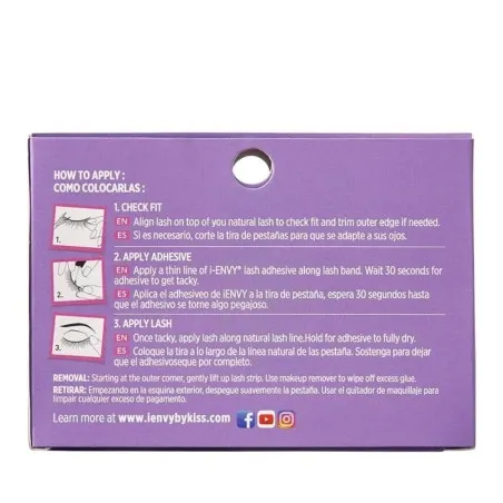 Faux Cils KISS I ENVY LOT DE 2 FAUX CILS - RK-BY KISS