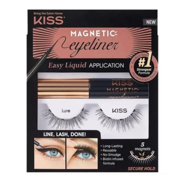 Kit Yeux KISS  MAGNETIC EYELINER KIT - RK-BY KISS