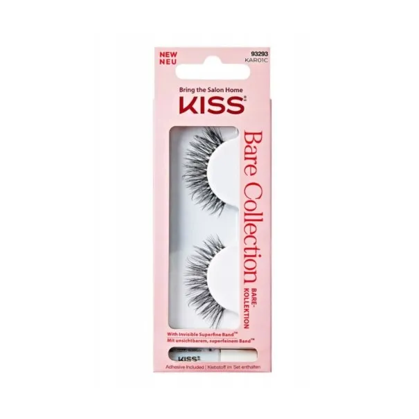 Faux Cils KISS  IMPRESS FAUX CILS FLASE LASHES BARE COLLECTION - RK-BY KISS