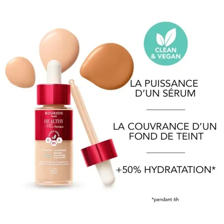 SÉRUM FOND DE TEINT BOURJOIS  FOND DE TEINT SÉRUM HEALTHY MIX - BOURJOIS