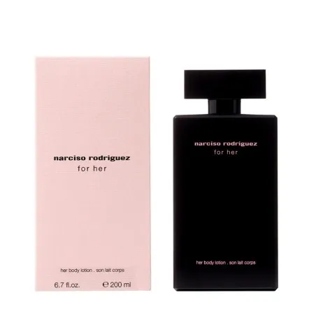 NARCISO RODRIGUEZ  FOR HER LAIT CORPS PARFUMÉ 200ml - NARCISO RODRIGUEZ