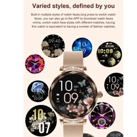 Montre Connectée Femme ALBERTO RICCI  HK88 - ALBERTO RICCI