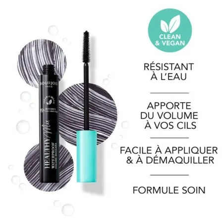 Mascara BOURJOIS  MASCARA WATERPROOF HEALTHY - BOURJOIS