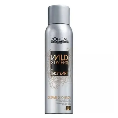 Spray volumisant Cheveux L'Oréal  TECNI ART CREPAGE DE CHIGNON- MINERAL POWDER FIXING SPRAY - L'OREAL