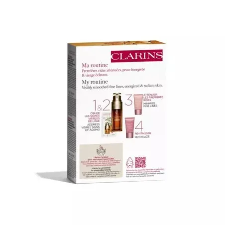COFFRET DOUBLE SERUM LIGHT TEXTURE & MULTI-ACTIVE - CLARINS