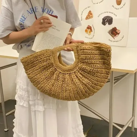 Sac à Main Femme Versse  SAC PAILLE - Versse
