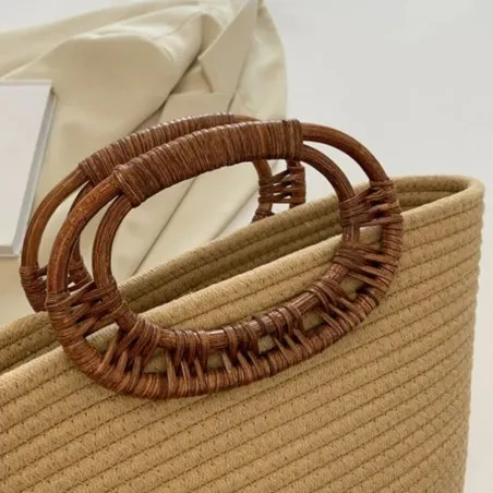 Sac à Main Femme Versse  SAC EN ROTIN - Versse