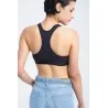 Pantalon large en denim avec ceinture à la taille - Billiorich