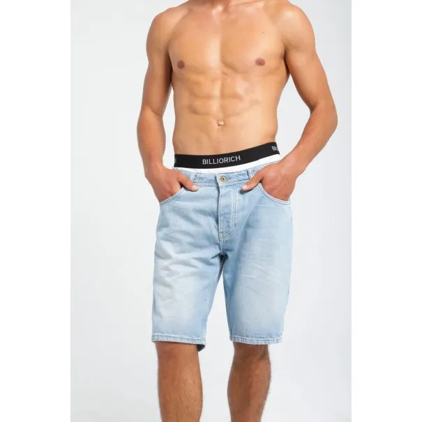 Short en Jean Homme - Coupe Droite - Billiorich