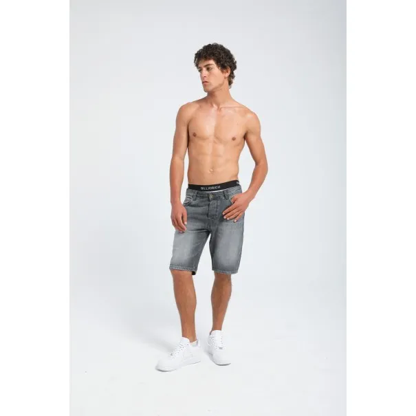 Short en Jean Homme - Coupe Droite - Billiorich