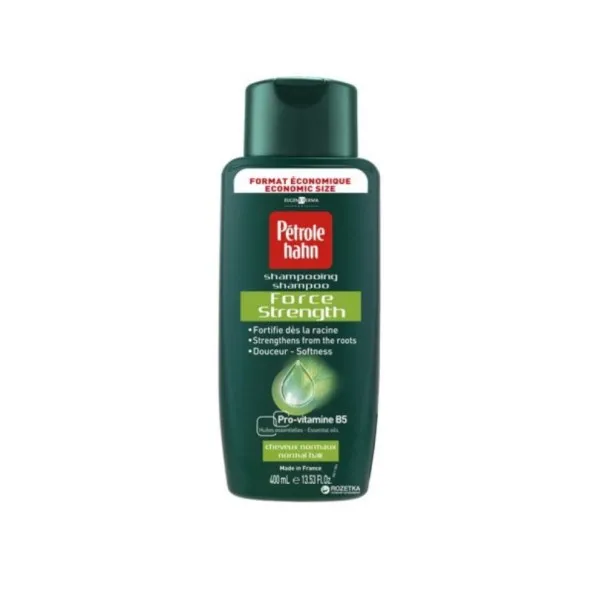 Pétrole Hahn  SHAMPOING FORTIFIANT POUR CHEVEUX NORMAUX 400 ML - Pétrole Hahn