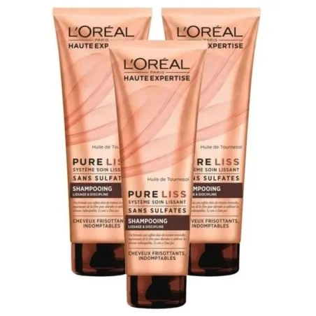 Shampooing L'Oréal  PURE LISS SHAMPOOING LISSAGE ET DISCIPLINE 250ML - L'OREAL