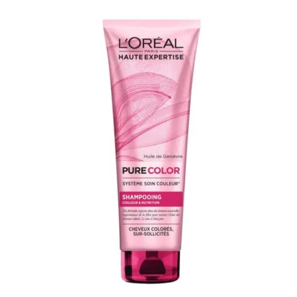 Shampooing L'Oréal  PURE COLOR SHAMPOING CHEVEUX COLORÉS 250 ML - L'OREAL