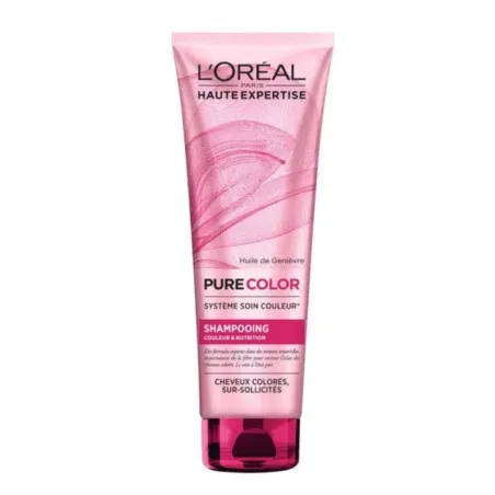 Shampooing L'Oréal  PURE COLOR SHAMPOING CHEVEUX COLORÉS 250 ML - L'OREAL