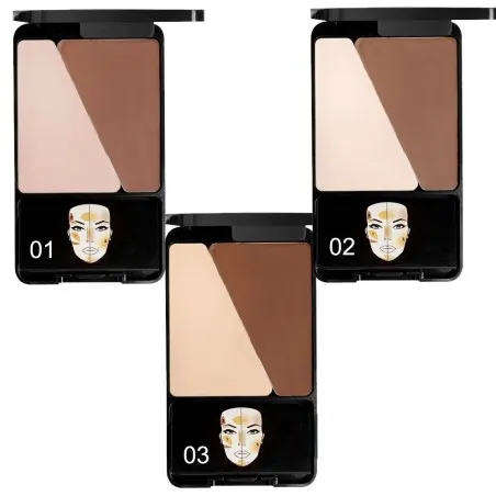 Contouring L'Oréal  PALETTE CONTOURING INFAILLIBLE SCULPT  02 MEDIUM LIGHT - L'OREAL