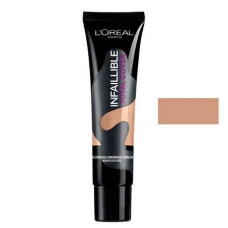 FOND DE TEINT L'Oréal  L'OREAL FOND DE TEINT LIQUIDE INFALLIBLE TOTAL COVER N° 13 - L'OREAL