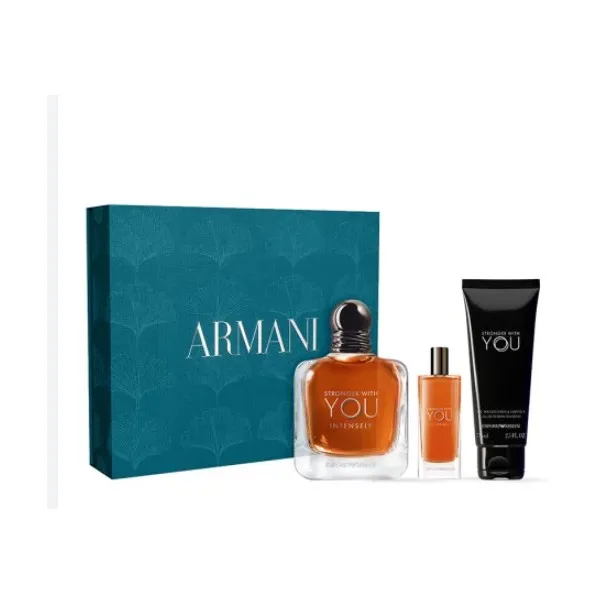 Coffret Parfum Homme EMPORIO ARMANI STRONGER WITH YOU INTENSÉMENT PRINTEMPS - Emporio Armani