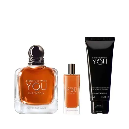 Coffret Parfum Homme EMPORIO ARMANI STRONGER WITH YOU INTENSÉMENT PRINTEMPS - Emporio Armani