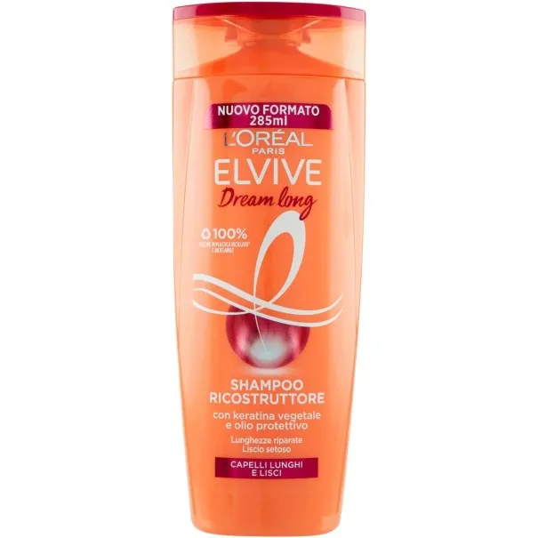 Shampooing L'Oréal  L'ORÉAL ELVIVE DREAM LONG SHAMPOOING POUR CHEVEUX LISSES 285 ML - L'OREAL