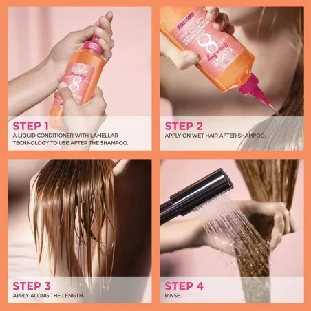 Après Shampoing L'Oréal  APRÈS-SHAMPOING LAMELLAIRE ELVIVE - 200 ML - L'OREAL