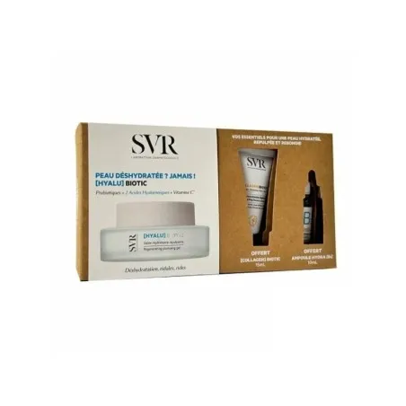 SVR COFFRET HYALU BIOTIC 50ML + COLLAGEN BIOTIC 15ML + AMPOULE B 10ML - 