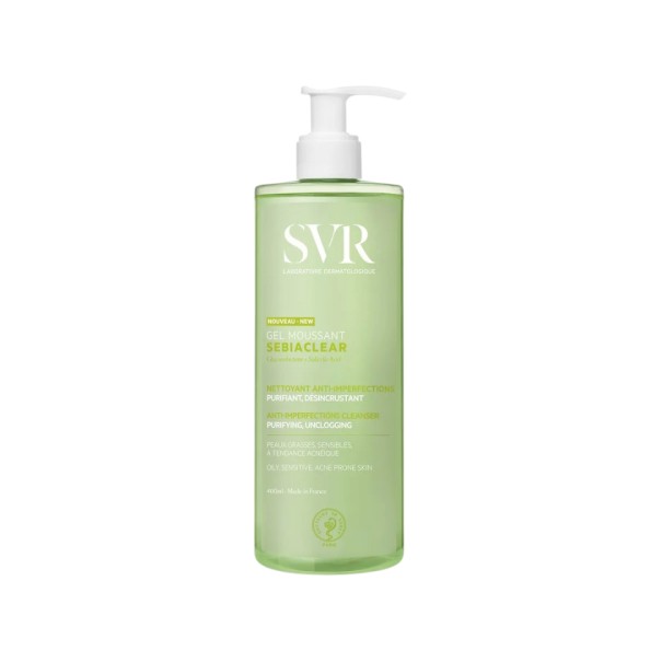 SVR SEBIACLEAR GEL MOUSSANT 400ML - 
