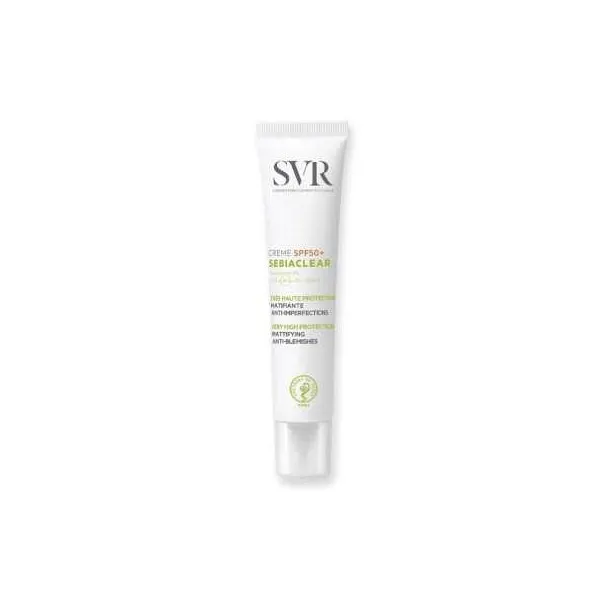 SVR SEBIACLEAR CREME SOLAIRE MATIFIANTE SPF50 40ML - 