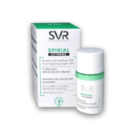SVR SPIRIAL EXTREME DETRANSPIRANT INTENSIF DEODORANT 20ML - SVR